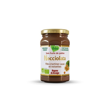 NIOCCIOLATA Pâte à Tartiner Cacao et noisettes Bio - 250g NIOCCIOLATA Pâte à Tartiner Cacao et noisettes Bio - 250g