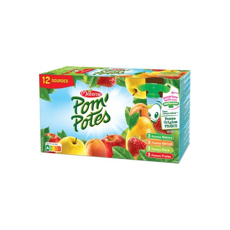 POM'POTES Compotes pomme POM'POTES Compotes pomme