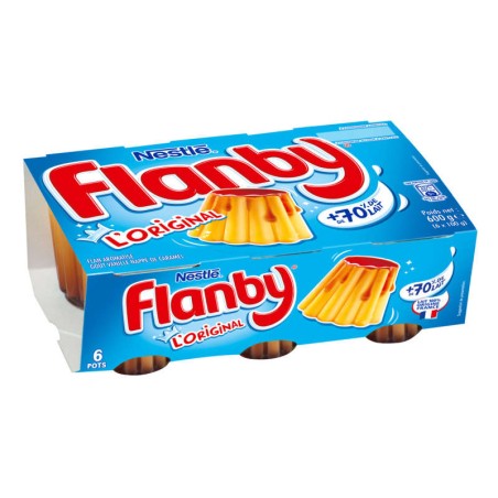 NESTLÉ Flan Vanille Caramel - 6x100g NESTLÉ Flan Vanille Caramel - 6x100g