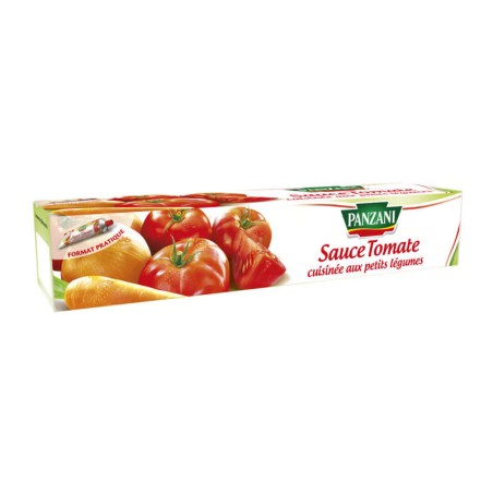 PANZANI Sauce tomate tube cuisinée aux légumes - 180g PANZANI Sauce tomate tube cuisinée aux légumes - 180g