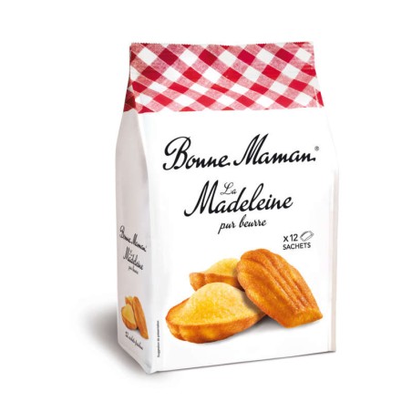 BONNE MAMAN Madeleines au beurre frais - 300g BONNE MAMAN Madeleines au beurre frais - 300g