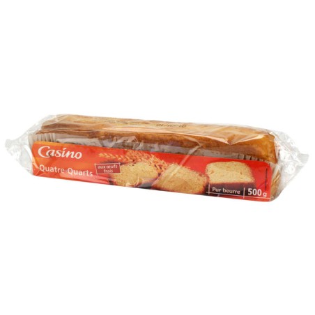 CASINO Quatre-Quarts - 500g CASINO Quatre-Quarts - 500g