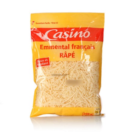 CASINO Emmental français - 200g CASINO Emmental français - 200g