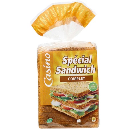 CASINO Spécial sandwich complet - 550g CASINO Spécial sandwich complet - 550g