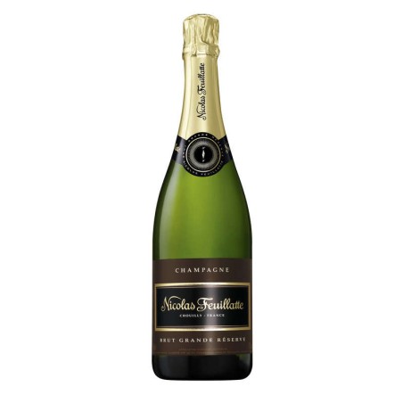 NICOLAS FEUILLATTE Champagne Brut Grande Réserve 12° - 75cl NICOLAS FEUILLATTE Champagne Brut Grande Réserve 12° - 75cl