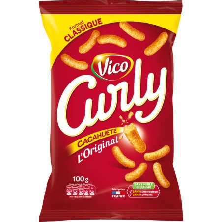 CURLY Cacahuète - 100g CURLY Cacahuète - 100g