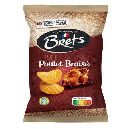 BRET'S Chips Poulet braisé - 125g BRET'S Chips Poulet braisé - 125g