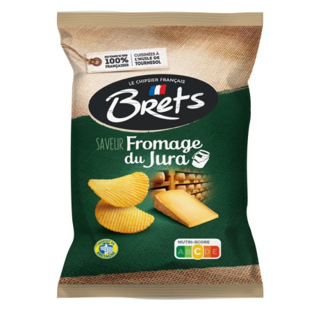 BRET'S Chips Saveur Comté - 125g BRET'S Chips Saveur Comté - 125g