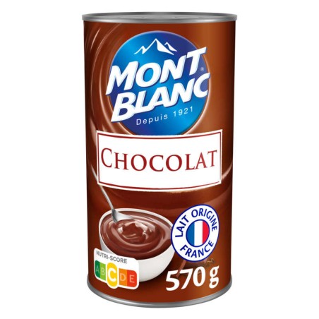 MONT BLANC Crème Chocolat - 570g MONT BLANC Crème Chocolat - 570g