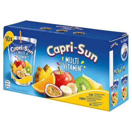 CAPRI SUN Multivitamines - 10x20cl CAPRI SUN Multivitamines - 10x20cl