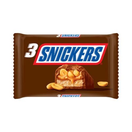 SNICKERS Barres x3 - 150g SNICKERS Barres x3 - 150g