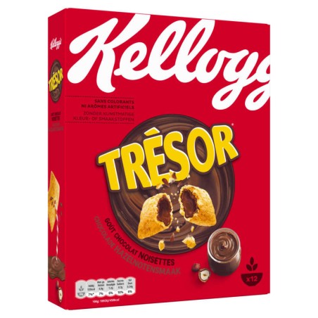 KELLOGG'S Céréales Trésor Chocolat Noisettes - 410g KELLOGG'S Céréales Trésor Chocolat Noisettes - 410g