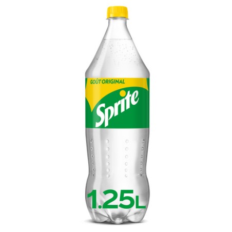 SPRITE Boisson saveur citron et citron vert - 1.25L SPRITE Boisson saveur citron et citron vert - 1.25L