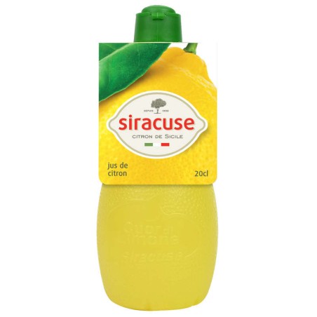 SIRACUSE Jus de citron - 20cl SIRACUSE Jus de citron - 20cl