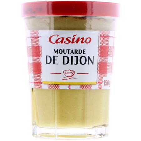 CASINO Moutarde gobelet - 150g CASINO Moutarde gobelet - 150g