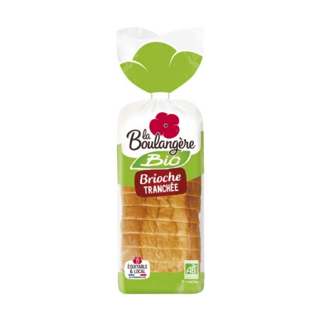LA BOULANGERE Brioche Tranchée Bio - 400g LA BOULANGERE Brioche Tranchée Bio - 400g