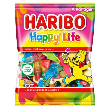 HARIBO Bonbons Happy life - 275g HARIBO Bonbons Happy life - 275g