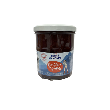 TERRE DE L'ALPE Confiture de Fraise - 370g TERRE DE L'ALPE Confiture de Fraise - 370g