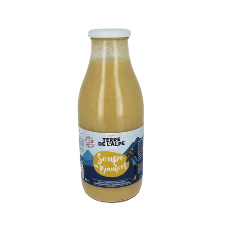 TERRE DE L'ALPE Soupe au Beaufort - 970ml TERRE DE L'ALPE Soupe au Beaufort - 970ml