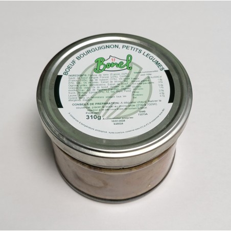 BONEL Boeuf bourguignon pommes de terre et carottes 320g BONEL Boeuf bourguignon pommes de terre et carottes 320g