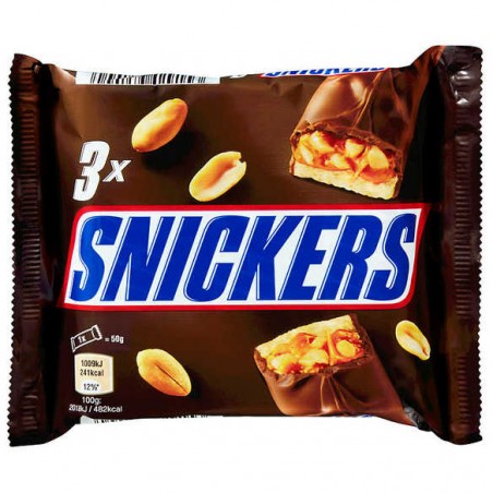 SNICKERS Barres x3 - 150g SNICKERS Barres x3 - 150g