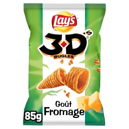 BENENUTS 3D's Soufflés goût fromage 85g BENENUTS 3D's Soufflés goût fromage 85g