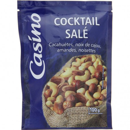 CASINO Cocktail salé Cacahuètes CASINO Cocktail salé Cacahuètes