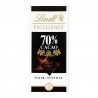 LINDT Excellence - Chocolat noir - 70% cacao 100g