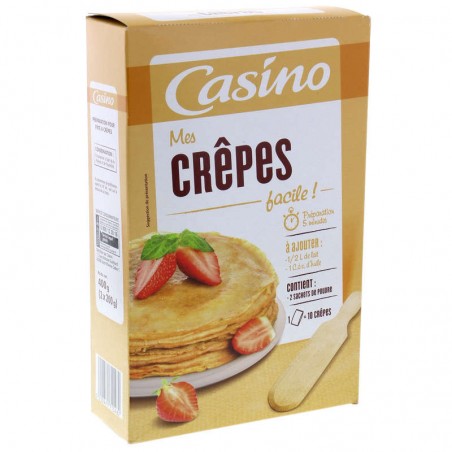CASINO Mes crêpes facile 400g CASINO Mes crêpes facile 400g