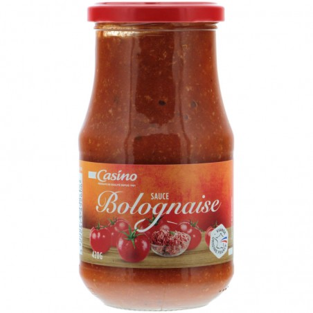 CASINO Sauce Bolognaise 420g CASINO Sauce Bolognaise 420g