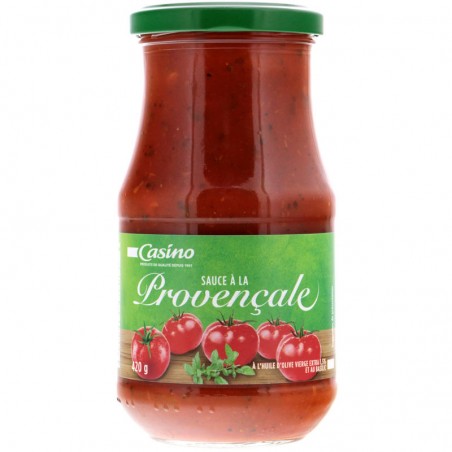 CASINO Sauce Provençale à l'huile d'olive vierge extra 1 CASINO Sauce Provençale à l'huile d'olive vierge extra 1