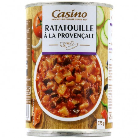 CASINO Ratatouille à la provençale 375g CASINO Ratatouille à la provençale 375g