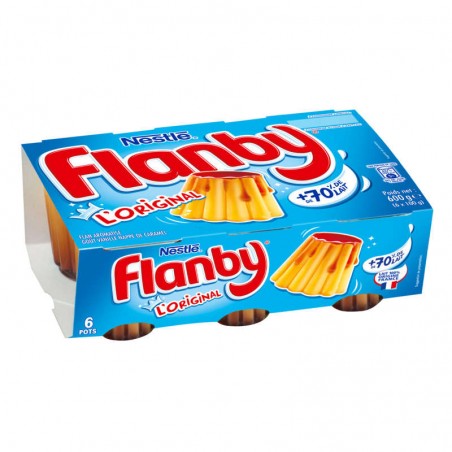 NESTLE Flan Vanille Caramel 6x100g NESTLE Flan Vanille Caramel 6x100g