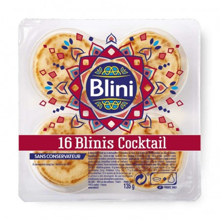 BLINI Blinis Cocktail x16 135g BLINI Blinis Cocktail x16 135g