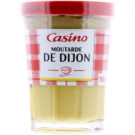 CASINO Moutarde gobelet 150g CASINO Moutarde gobelet 150g