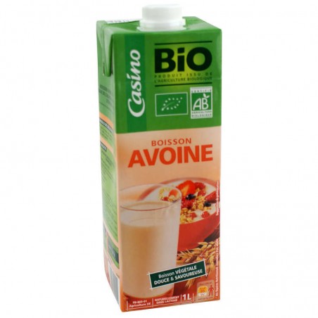 CASINO BIO Boisson Avoine Bio - 1L CASINO BIO Boisson Avoine Bio - 1L