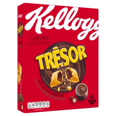 KELLOGG'S Céréales Trésor Chocolat Noisettes - 410g KELLOGG'S Céréales Trésor Chocolat Noisettes - 410g