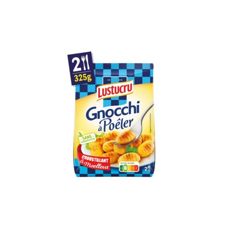 LUSTUCRU Gnocchi a poêler - 325g LUSTUCRU Gnocchi a poêler - 325g